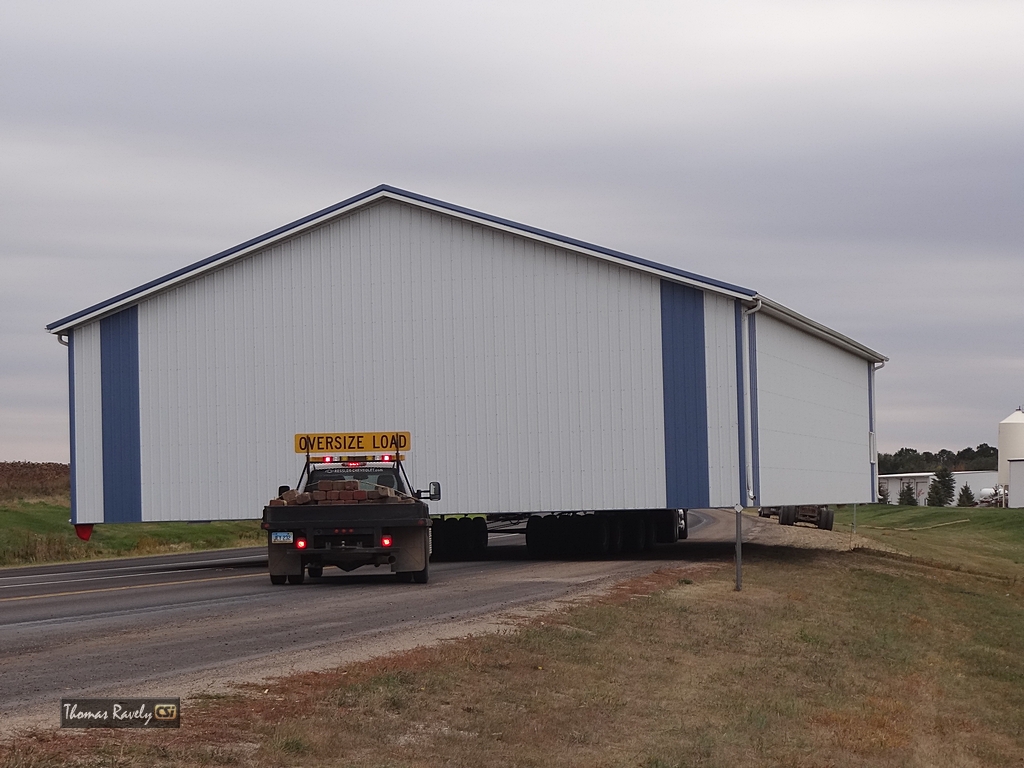 Large Building move on 281 Bypass     CSi Photo